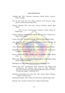 152 DAFTAR PUSTAKA Akhadiah, dkk. 1988. Pembinaan