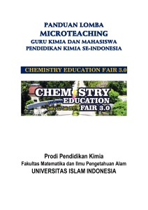 microteaching - Pendidikan Kimia