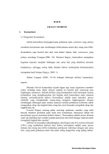 komunikasi antar pribadi - Universitas Sumatera Utara