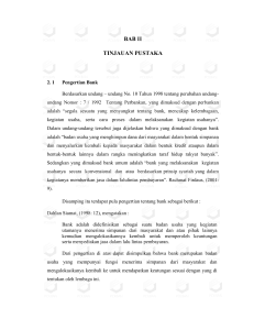 bab ii tinjauan pustaka