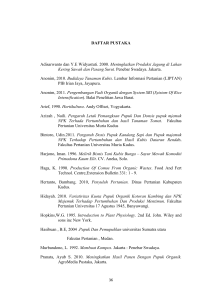 DAFTAR PUSTAKA Adisarwanto dan Y.E Widyastuti. 2000