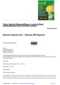 Rawa Lumbu - toko herbal Online|Grosir herbal online