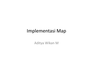 Implementasi Map