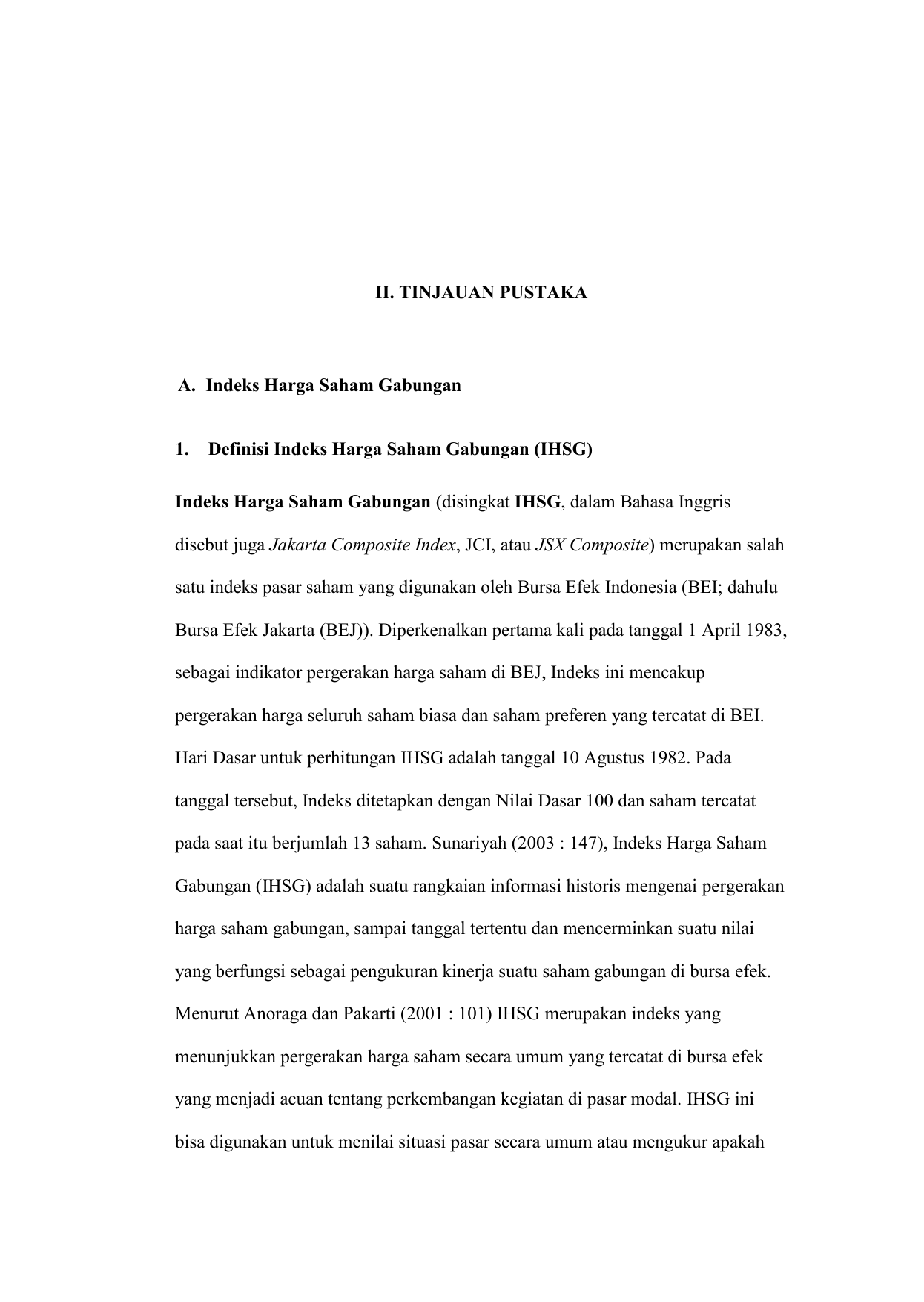 Cara Menghitung Indeks Harga Saham Individual - Foto Modis