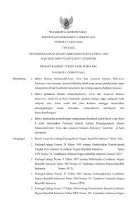 walikota gorontalo - Jaringan Dokumentasi Informasi Hukum