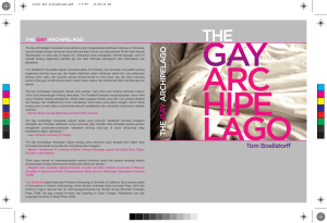 cover GAY archipelago