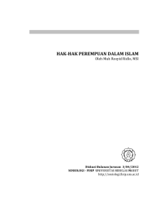 hak-hak perempuan dalam islam