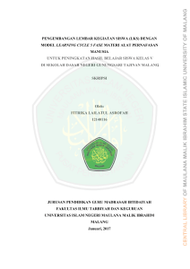 dengan model learning cycle 5 fase materi alat pernafasan manusia