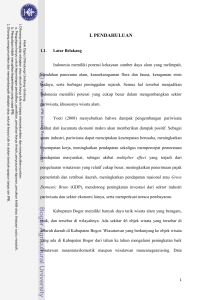 Analisis Willingness to Pay (WTP) Pengunjung Terhadap Paket