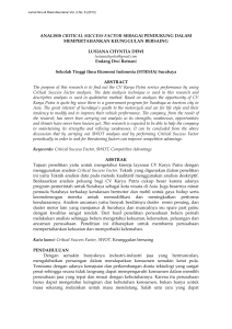 BAB I - E-Journal STIESIA Surabaya