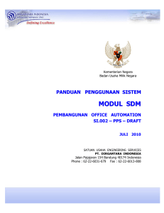 modul sdm - Kementerian BUMN