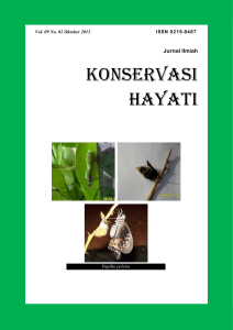 konservasi hayati - UNIB Scholar Repository