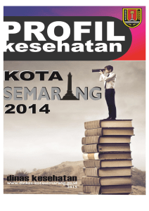 | i PROFIL KESEHATAN KOTA SEMARANG 2014