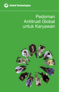 Pedoman Antitrust Global untuk Karyawan