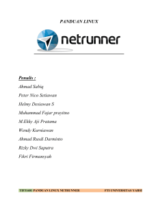 Panduan Penggunaan Desktop Linux NetRunner