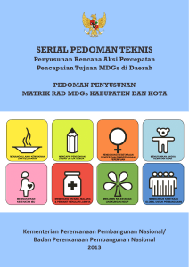 Cover Pedoman Matriks RAD MDGs cetak.cdr