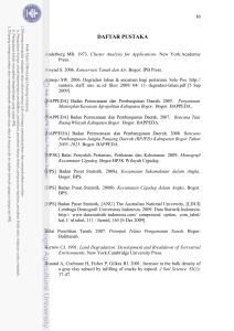 daftar pustaka - IPB Repository