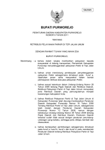 BUPATI PURWOREJO