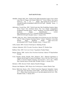 99 DAFTAR PUSTAKA Abdullah, Ahmad Adib. 2014. “Kritik Sosial