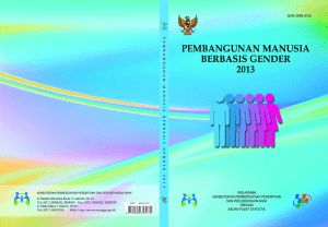 pembangunan manusia berbasis gender 2013