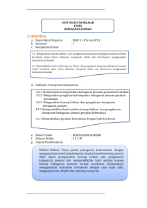 UKBM PJOK KD 3.5 - Informasi SMA Negeri 1 Pare