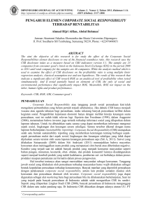 Analisis Faktor-Faktor yang Mempengaruhi