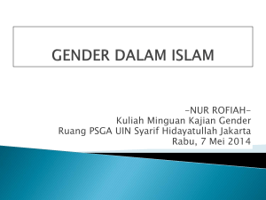 Gender dalam Islam