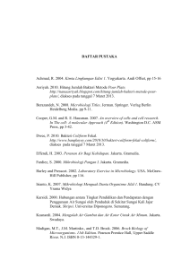 40 DAFTAR PUSTAKA Achmad, R. 2004. Kimia Lingkungan Edisi 1