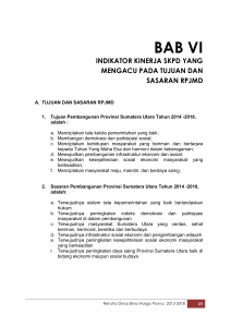 BAB VI - Dinas Bina Marga - Pemerintah Provinsi Sumatera Utara