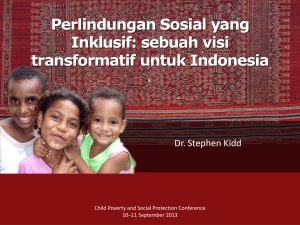 Inequalities and Children Well-being
