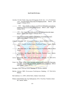 125 DAFTAR PUSTAKA Anonim, Ciri dan Tanda orang yang