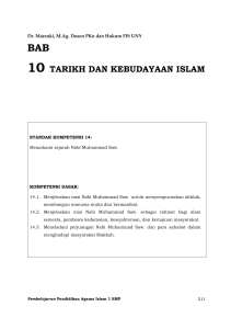 Dr. Marzuki, M.Ag. Buku PAI SMP - 7 Sejarah Bab 10