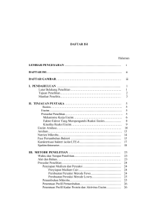 DAFTAR ISI Halaman LEMBAR PENGESAHAN