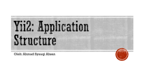 Application Structure