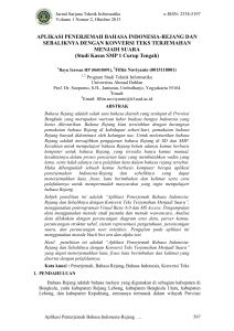 proposal penelitian - Journal (UAD