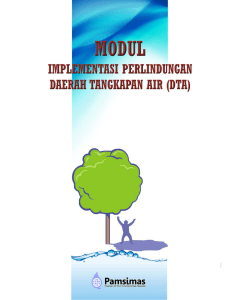 Modul Implementasi Perlindungan Daerah Tangkapan