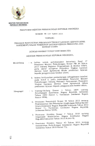 peraturan menteri perhubungan republik indonesia nomor pm 129