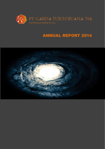 annual report 2014 - PT Garda Tujuh Buana Tbk