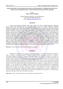 ISSN 2303-1174 Mega C. Kairupan, Sikap, Keyakinan dan… 1100