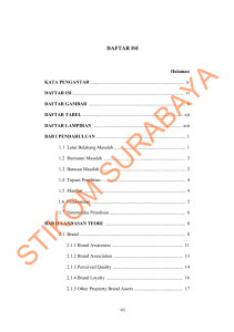 daftar isi - STIKOM Surabaya