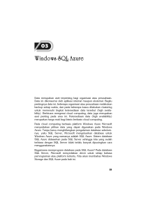 Windows SQL Azure