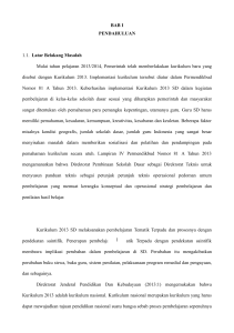 BAB I PENDAHULUAN 1.1. Latar Belakang Masalah Mulai tahun