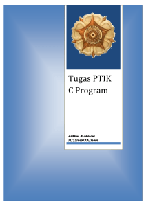 Tugas PTIK – C Program - ardhini.maharani`s blog