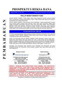 Prospektus Pembaharuan 2009 Phillip Rupiah Balanced