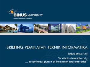 briefing peminatan teknik informatika