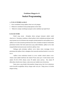 Socket Programming Lab Manual