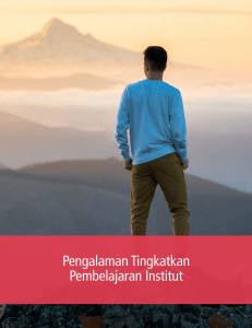 Pengalaman Tingkatkan Pembelajaran Institut