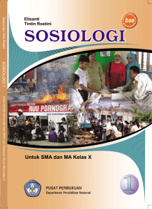 sosiologi 10 - Buku Sekolah Digital