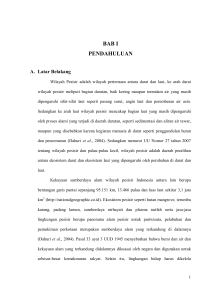 struktur komunitas vegetasi di kawasan sempadan