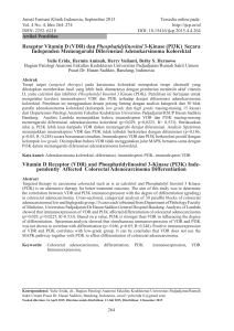 Reseptor Vitamin D (VDR) - Jurnal Universitas Padjadjaran